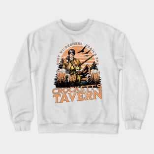 Crockett's Tavern Fort Wilderness Trail's End Orlando Lodge and Resort Distressed Look Crewneck Sweatshirt